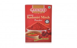 Ganpatjee Agmark Kashmiri Mirch Powder  Box  100 grams